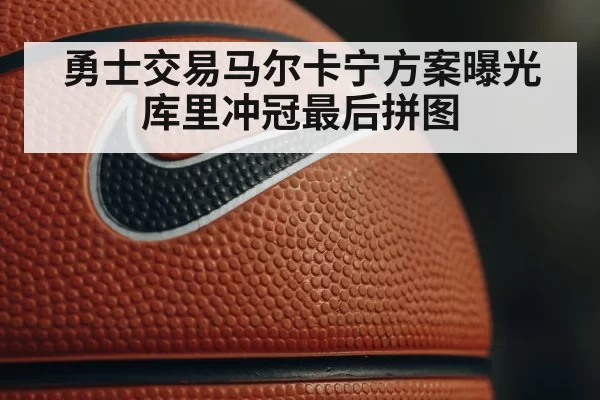 勇士交易马尔卡宁方案曝光库里冲冠最后拼图